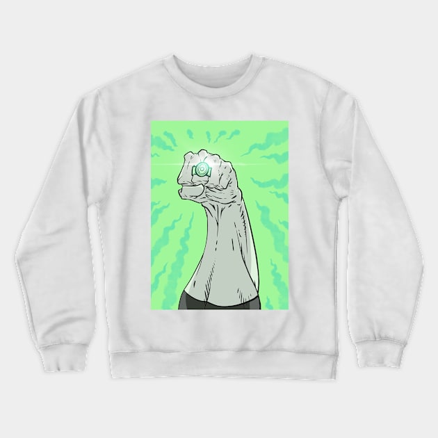 Superhero Crewneck Sweatshirt by bayooart